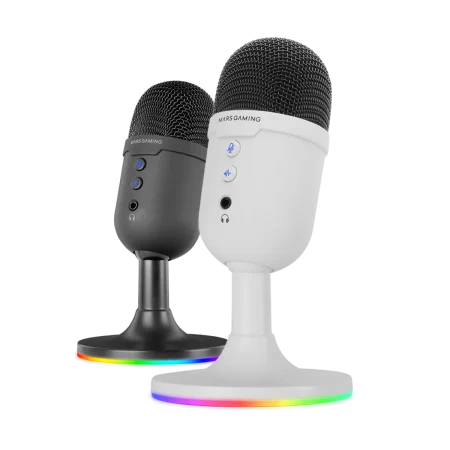 Mars (MMICCXW) Compact Noise Canceling Gaming Microphone - USB 2.0 - White