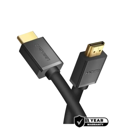 UGreen (30115) HDMI To HDMI2.0 Cable (M-M) - 4K Ultra HD - 0.5m - Black