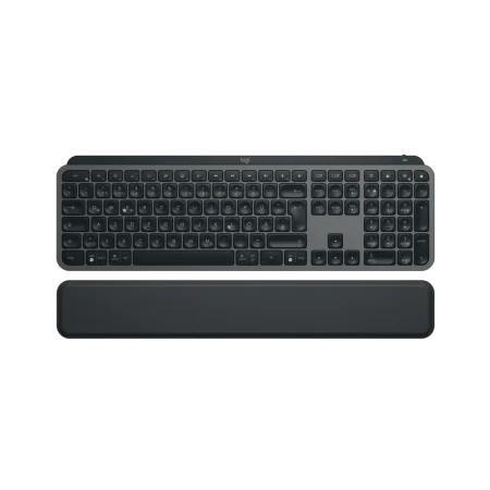 Logitech (920-011616) MX Keys S Wireless Multimedia Keyboard & Mouse Combo, US/AR Layout - Black