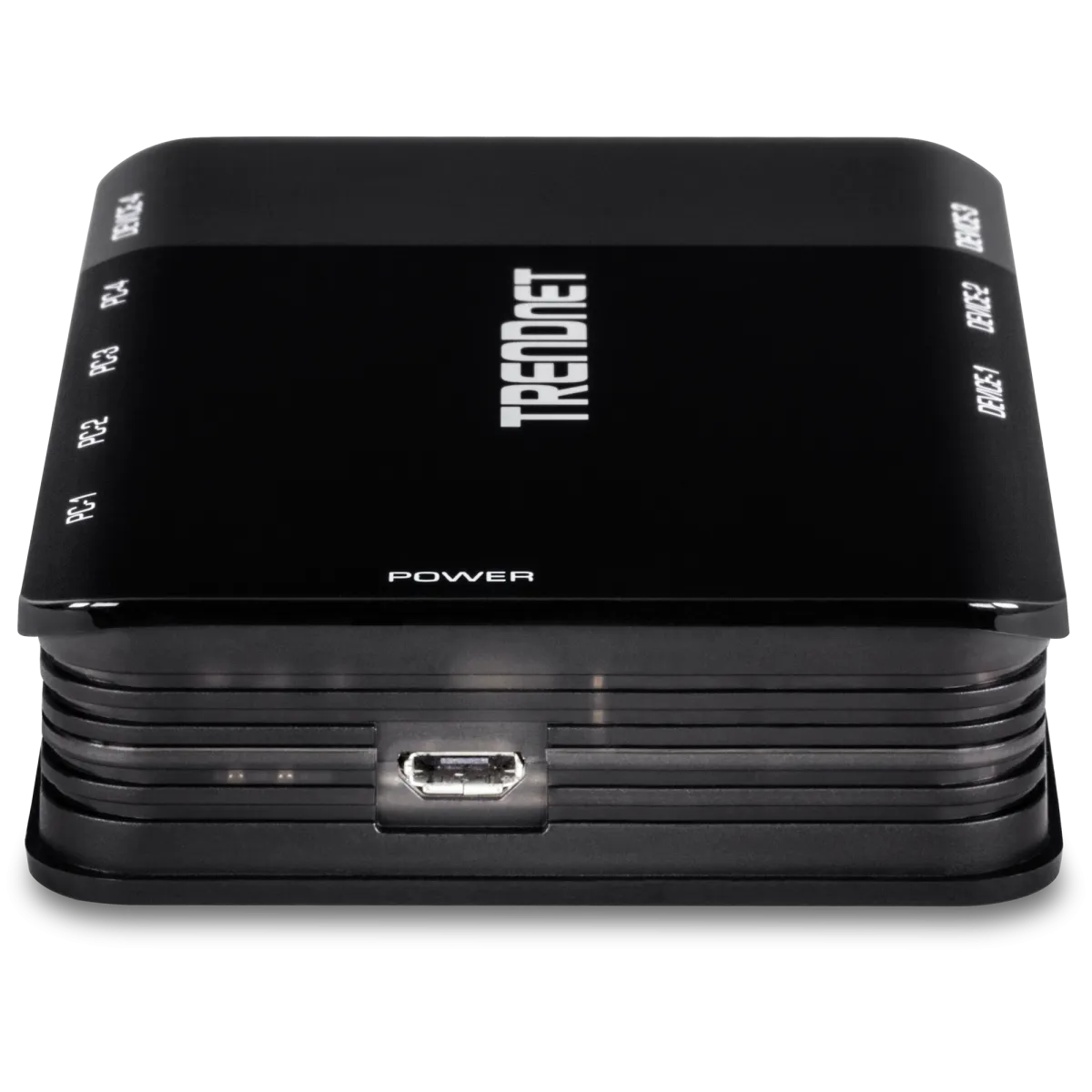 TRENDnet (TK-U404) 4-Port USB3.1 Sharing HUB - Black