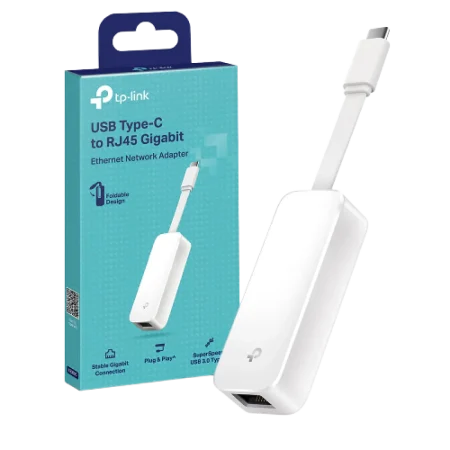 TP-Link (UE300C) USB-C To Gigabit Ethernet Network Adapter - White