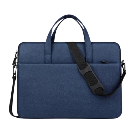 Package (B-023) Bag for 15.6" Laptops - 1x Front Pocket - Blue