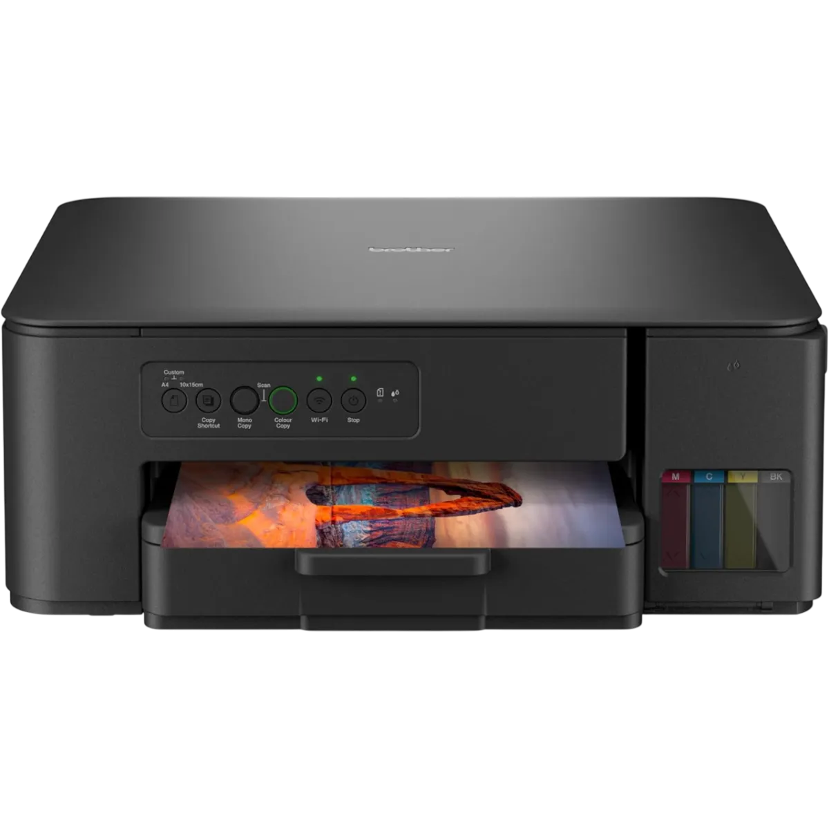 Brother (DCP-T430W) 3in1 Color InkJet Printer - Print; Scan; Copy - Wi-Fi - Black