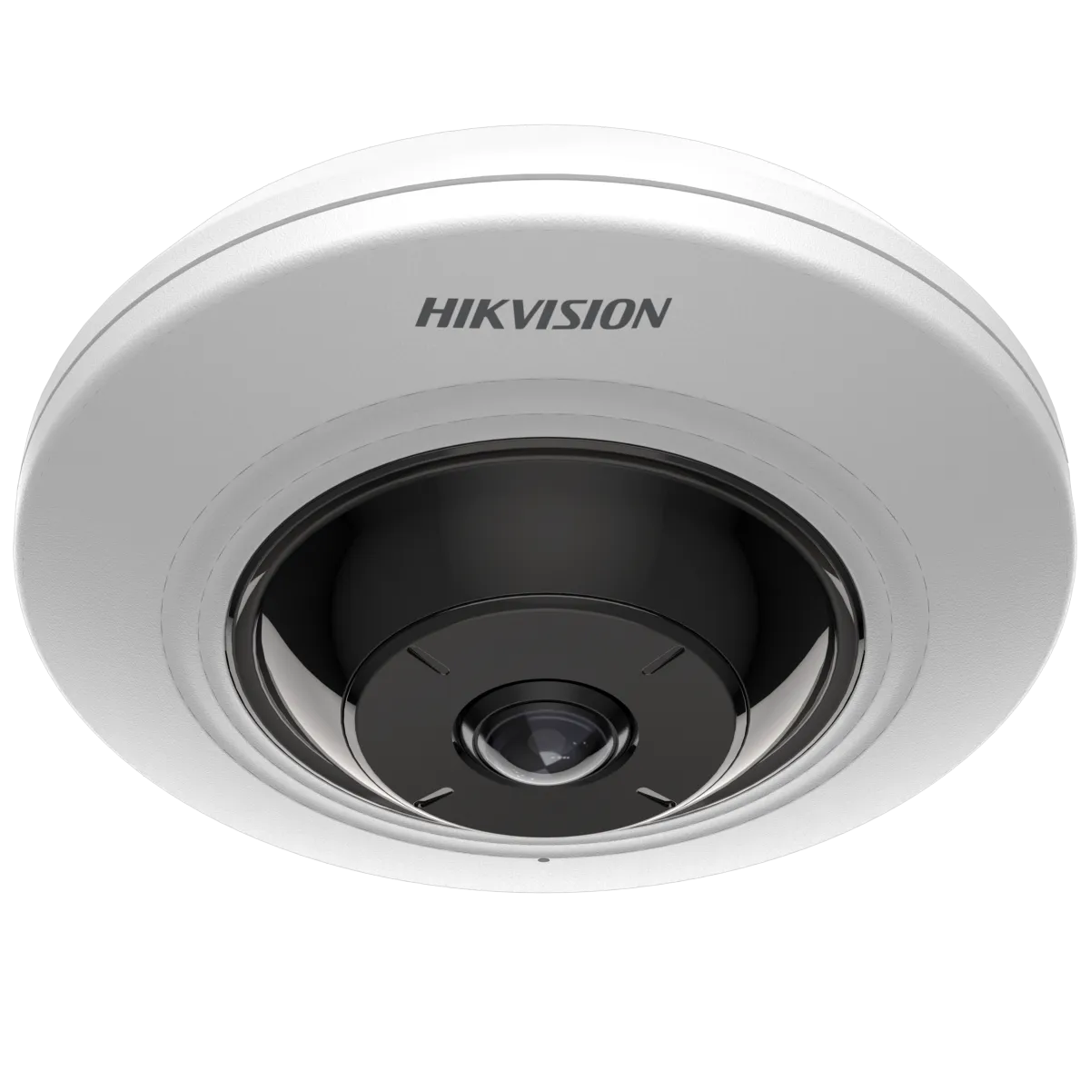 Hikvision (DS-2CD3956G2-IS) 1.05mm 5MP Fisheye AcuSense Network Camera - White