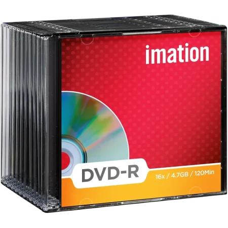 Imation DVD-R 4.7Gb 16X - Slim Jewel Case - Per DVD Case