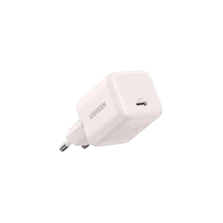 UGreen (65011) 30W USB-C GaN Fast Charger - 1x USB-C - Pink