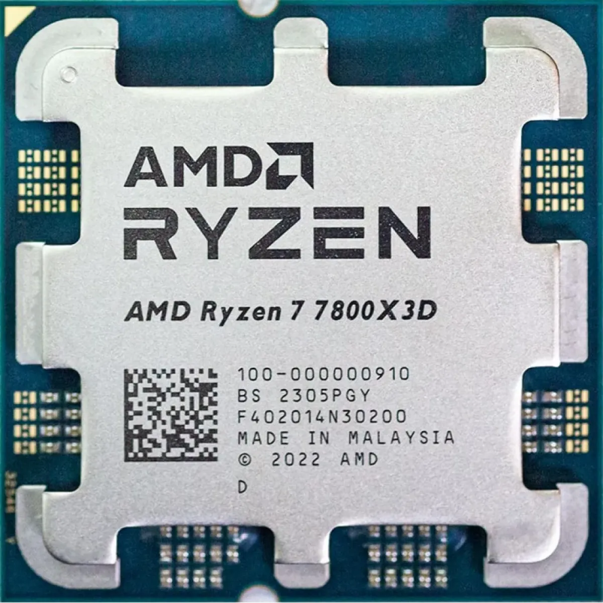 AMD (100-000000910) Ryzen7-7800X3D, 8 Cores, 16 Threads, Up to 5GHz, 96MbC - AM5