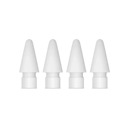 Apple (MX763ZM/A) Pencil Tips Gen 1 & 2 with Covers - Per Piece - White