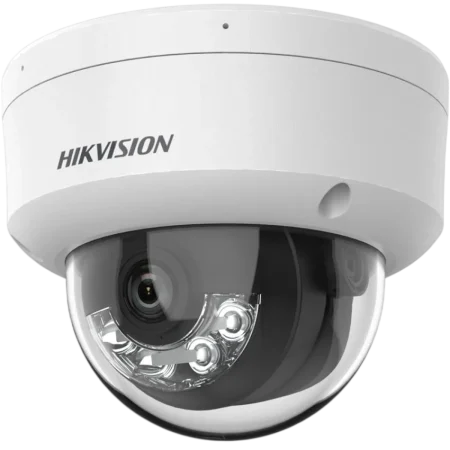 Hikvision(DS-2CD1143G2-LIU)2.8mm 4MP Smart Hybrid Light Fixed Dome Network Camera-Built in Mic-White