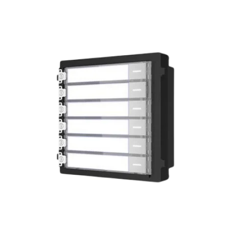 HikVision (DS-KD-KK) Pro Modular Door Station - 6x Call Buttons - Backlight compensation