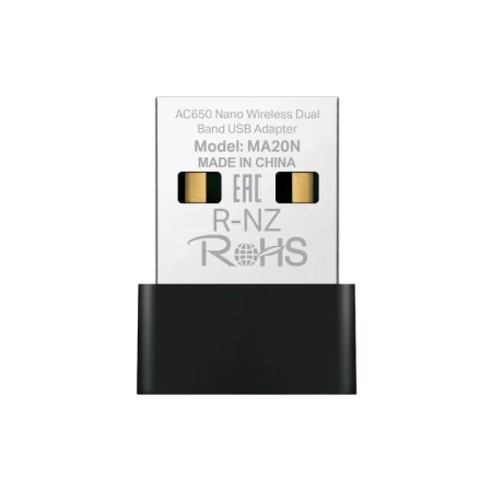 Mercusys by TP-Link (MA20N) AC650 Dual Band USB WiFi Adapter - Black