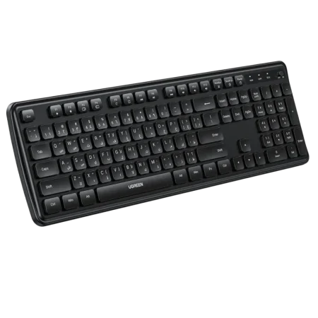 UGreen (65734) K331 Wireless Keyboard, US/AR Layout - Black