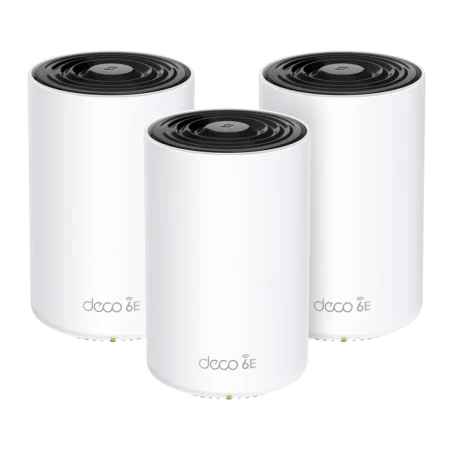 TP-Link Deco XE75 Pro(3 Pack) AEX5400 Tri-Band Whole Home Mesh Wi-Fi6E System - White