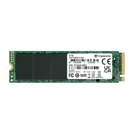 Transcend (TS128GMTE110S) 110S 128GB PCIe SSD NVMe Gen3x4 REV 1.3
