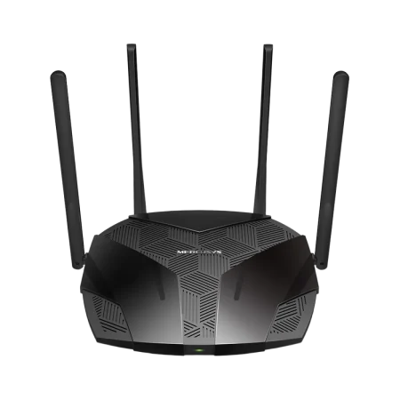 Mercusys by TP-Link (MR80X) AX3000 Dual-Band Wi-Fi 6 Router; 4x Antennas - Black