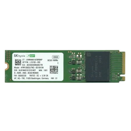 SKhynix (HFM128GD3JTNG) 128Gb PCIe NVMe M.2 2280 SSD