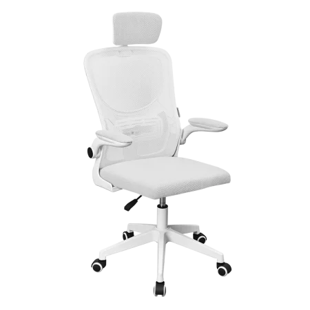 Mars (MGCERGOPLUSW) Professional Ergonomic Gaming Chair Breathable Mesh - White