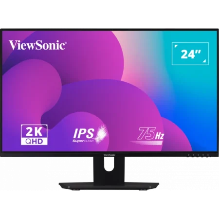 ViewSonic (VX2408) 24" Flat Monitor FHD - IPS -100Hz -5ms -2Wx2-3Yrs- Black