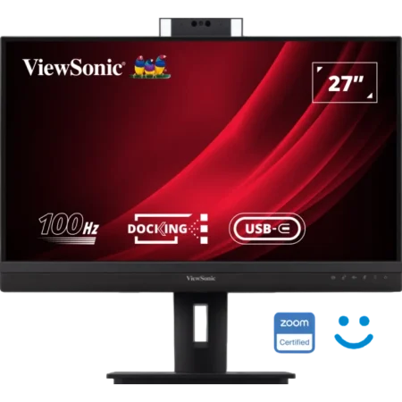 Viewsonic (VG2757V-2K) 27" QHD Conferencing Monitor - IPS - 100Hz - 5ms - 5W - 3Yrs - Black