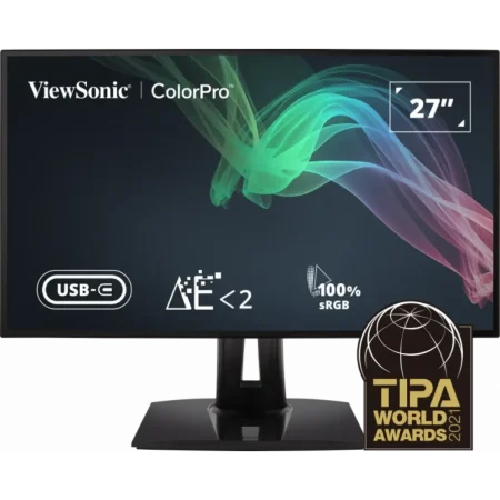 ViewSonic (VP2768a) 27" Monitor 2K Pantone Validated QHD - IPS - 5ms - 60Hz - 3Yrs - Black