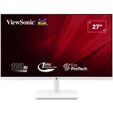 ViewSonic (VA2732-H-W) 27" Frameless Design Monitor FHD - IPS - 1ms - 100Hz - 3Yrs - White