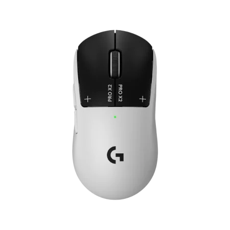 Logitech (910-007780) Mouse Pro X2 SuperStrike Wireless Gaming Mouse - Black/White