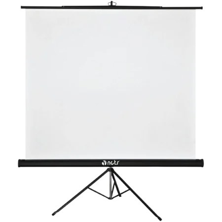 NCTS (T200) Tripod Projector Screen 200cm x 200cm - White