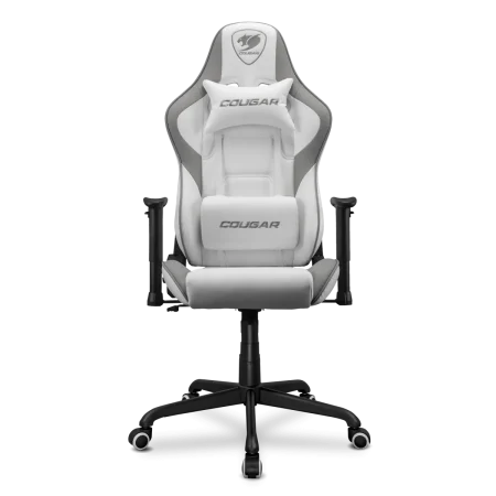 Cougar (CGR-ELI-WHB) Armor Elite Ergonomic Adjustable Gaming Chair, PVC Leather - White