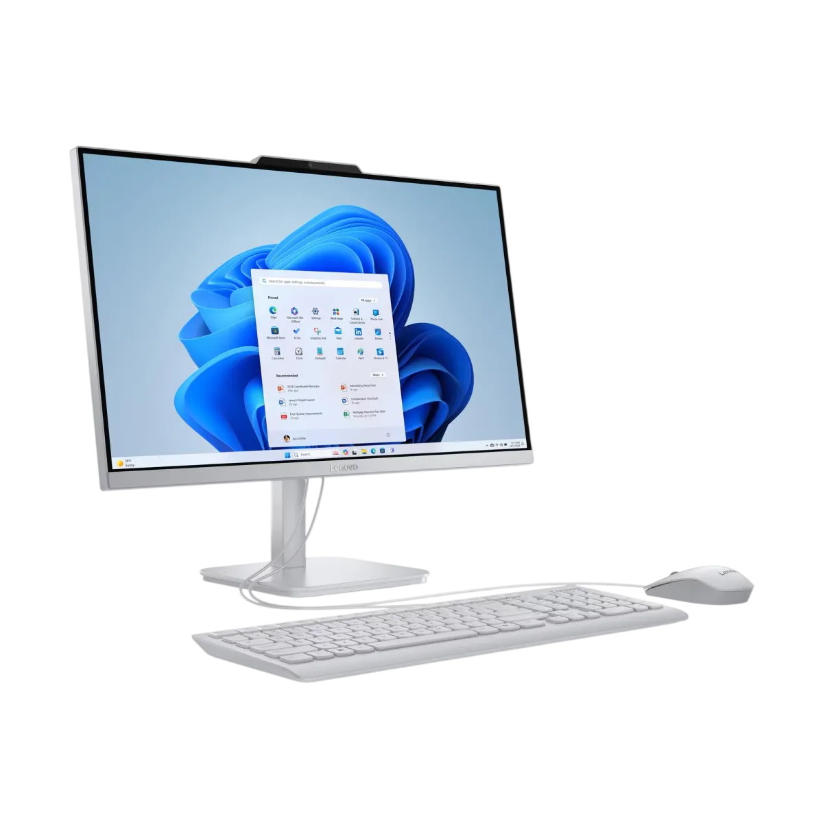 Lenovo (F0J6003EUS) A100 AiO 23.8" FHD N100 - 16Gb DDR4 - 512Gb SSD - Win11 - Color Grey