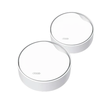 TP-Link Deco X50-PoE(2 Pack) AX3000 Whole Home Mesh WiFi6 System with PoE - White