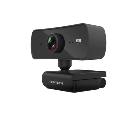 Fantech (C30) Luminous 2K Quad High Definition 4MP WebCam - 106 Degree Angle - Black