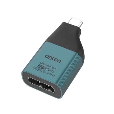 Onten (OTN-UC103) USB-C to DP Charge Adapter - 5Yrs - Grey