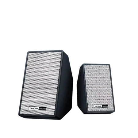 Lenovo (S-D01) Services 2.0 Desktop Wired Speakers Set - Grey