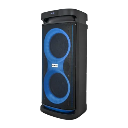Elements (EA105KB) 150W RMS Multi-Function Karaoke Trolley Speaker - RGB - Black