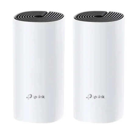 TP-Link Deco M4 (2 Pack) AC1200 Mesh Wi-Fi System Gigabit Router - White