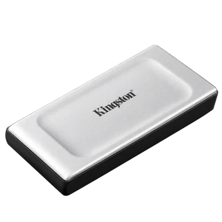 Kingston (SXS2000/4000G) 4Tb USB-C 3.2 Portable SSD - IP55 Rating - Silver