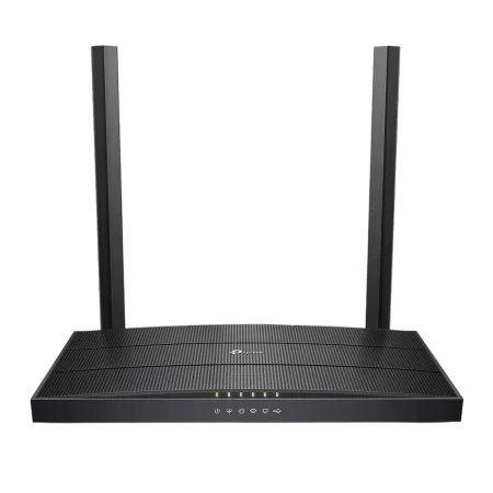 TP-Link (Archer VR400 v3) AC1200 Wireless Gigabit VDSL/ADSL Modem Router - Black