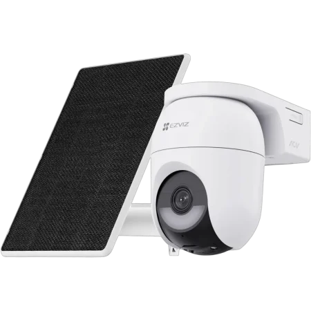 EZVIZ (CS-CB8C/SP Lite) Smart Battery 4G Camera Kit, 4MP, 5W Solar Panel - White