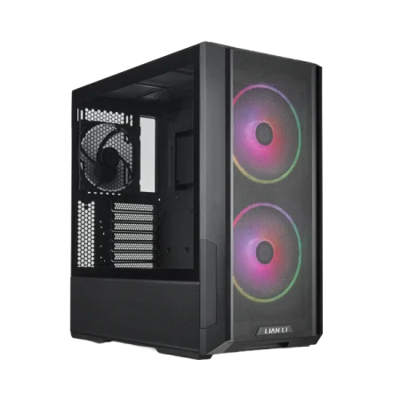 LianLi Lancool216RX Mid-Tower Chassis with Tempered Glass - RGB - Black
