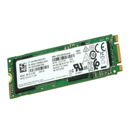 Samsung (PM881) 128Gb M.2 2280 PCIe Gen3X4 NVMe1.3 SSD