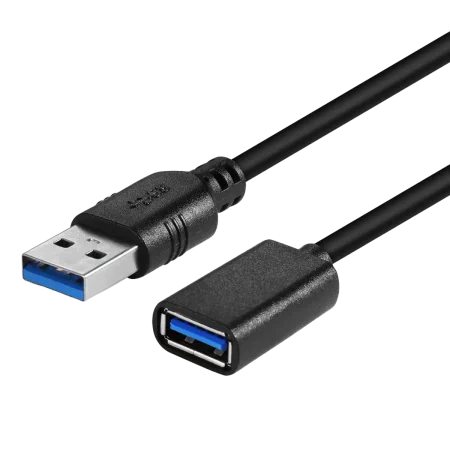 NCTS USB2.0 to USB Extension Cable (M-F) - 3m - Black